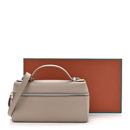 Loro Piana Grained Calfskin L23 Extra Bag Dove 10 of 10