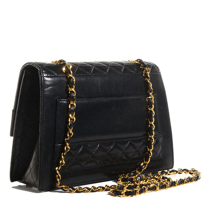 Chanel Lambskin Quilted Shoulder Bag Black 3 of 11