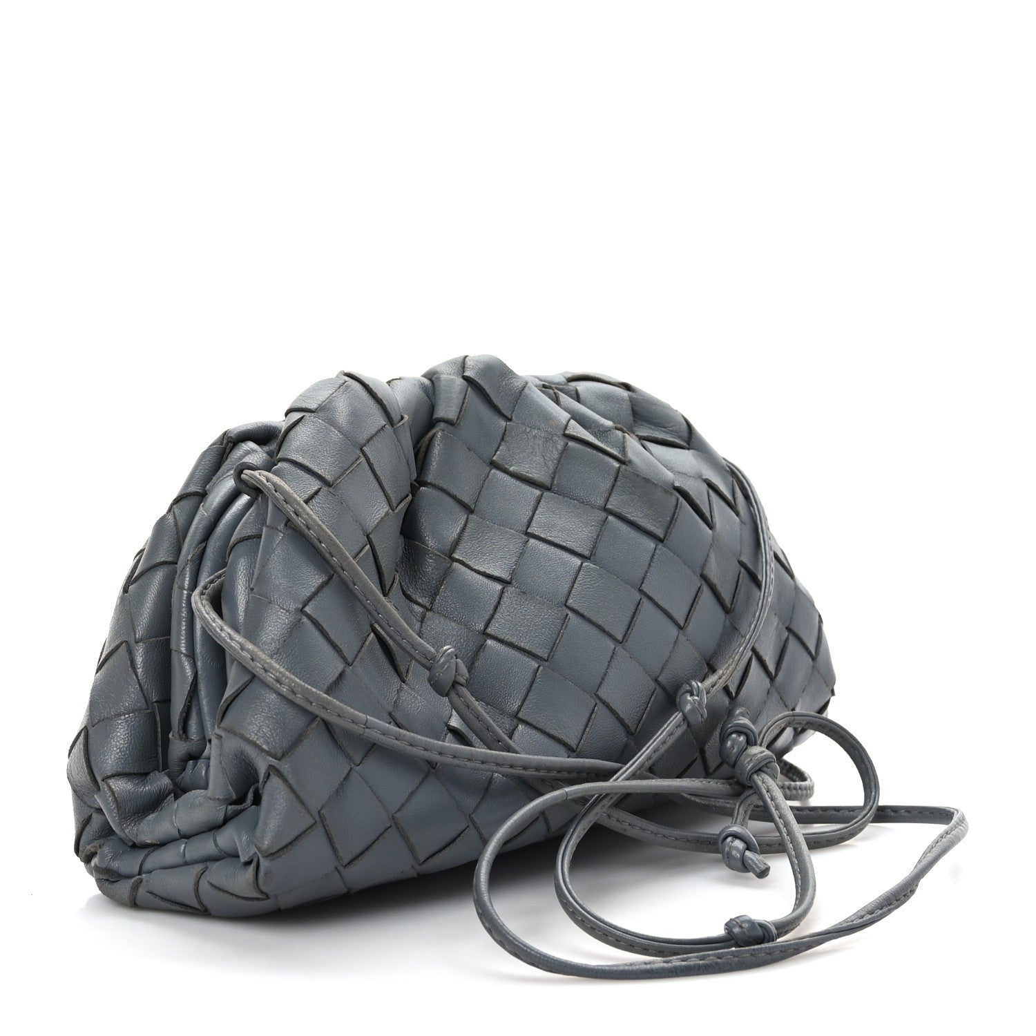 Bottega Veneta Nappa Intrecciato The Mini Pouch Thunder 3 of 8