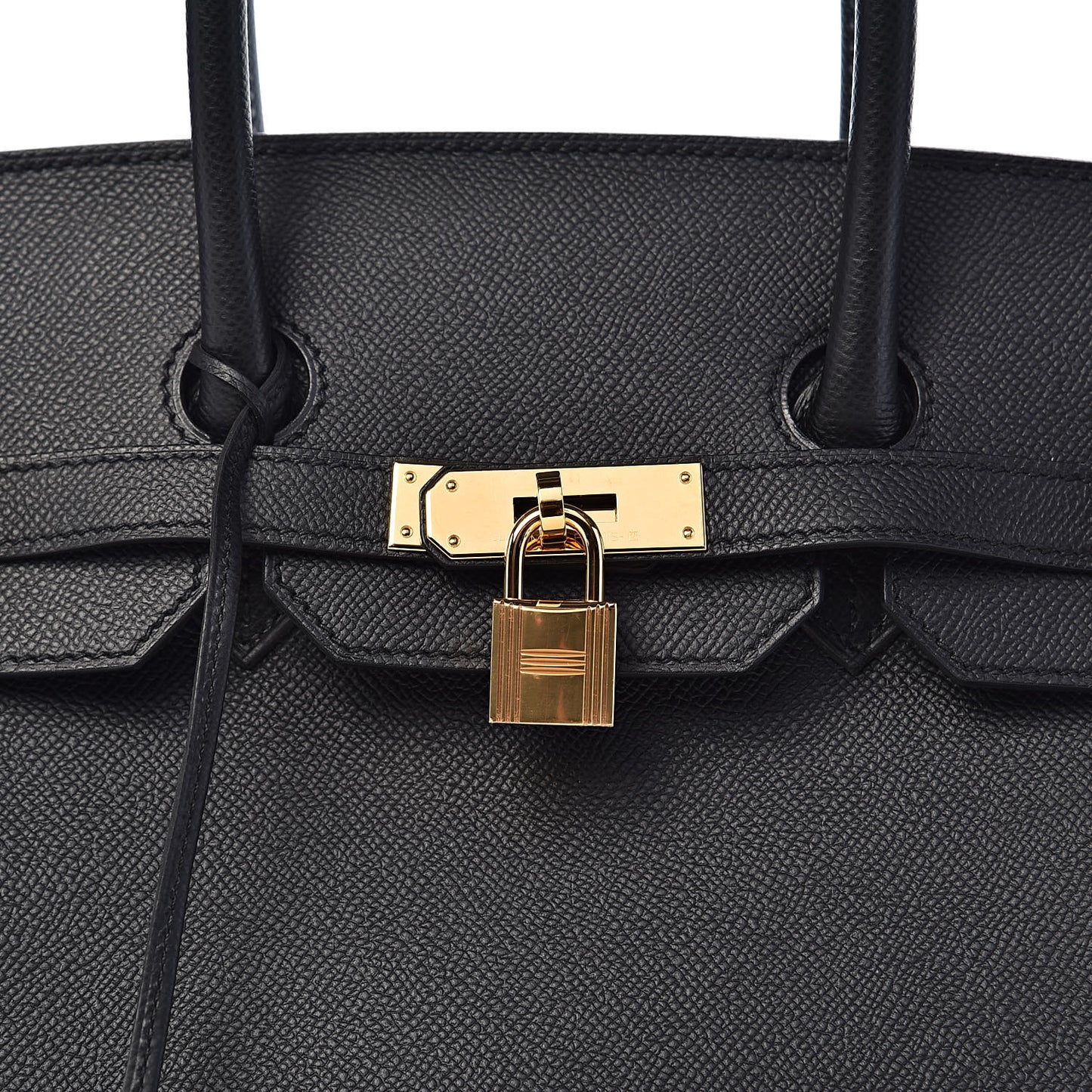 Epsom Birkin 35 Black