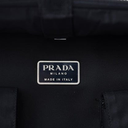 Prada Tessuto Nylon Travel Bag Black 13 of 14