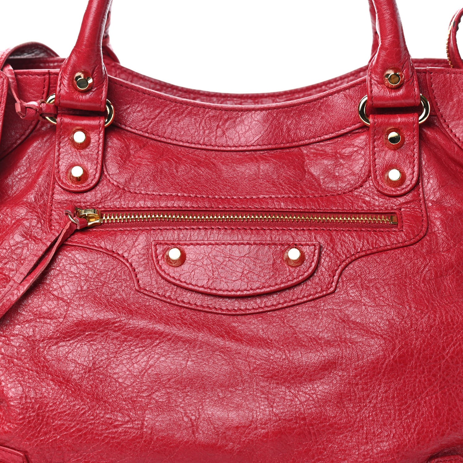 Balenciaga Agneau Classic Gold Hardware Velo Rouge Sapphire 11 of 11
