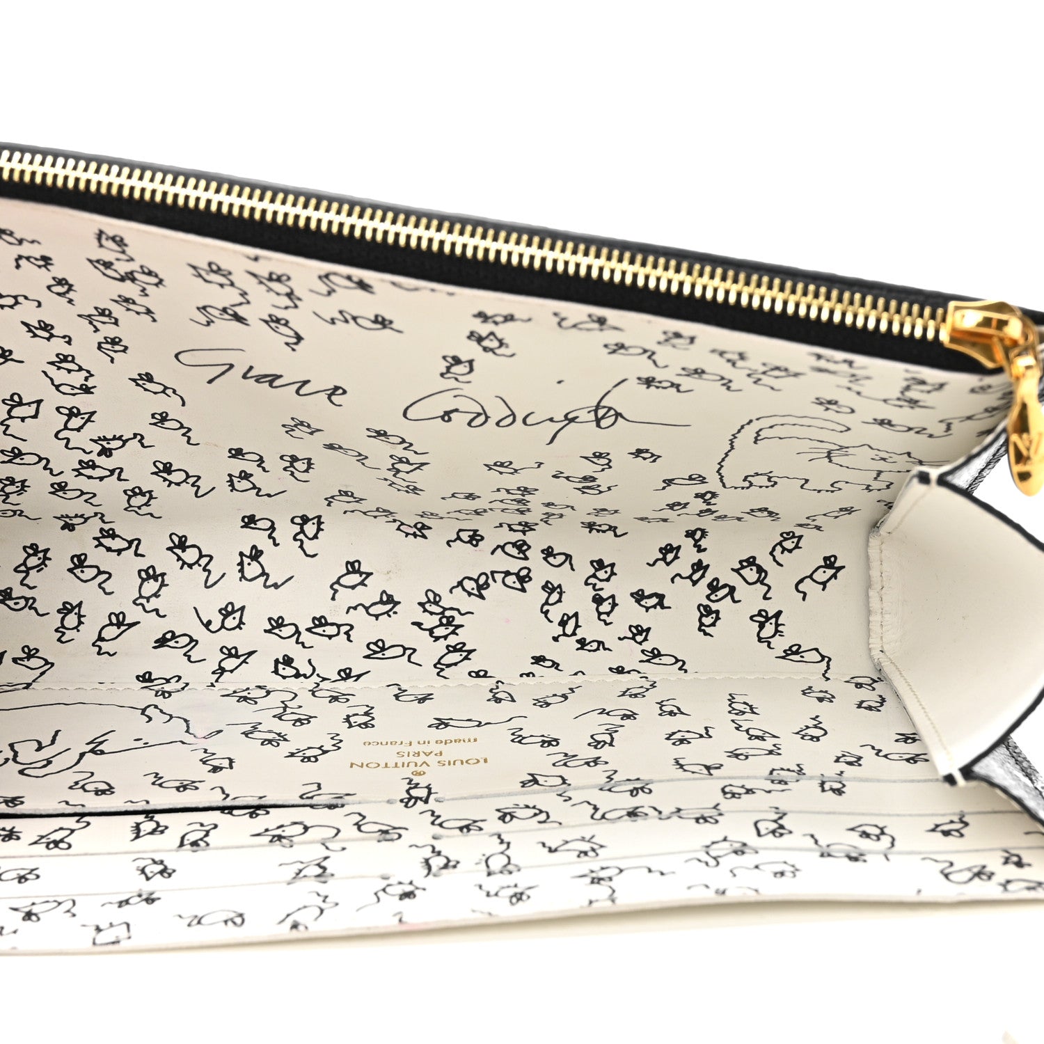 Louis Vuitton Catogram Twist Chain Wallet Black 5 of 12