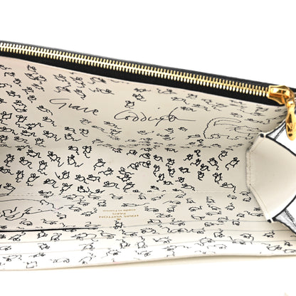 Louis Vuitton Catogram Twist Chain Wallet Black 5 of 12