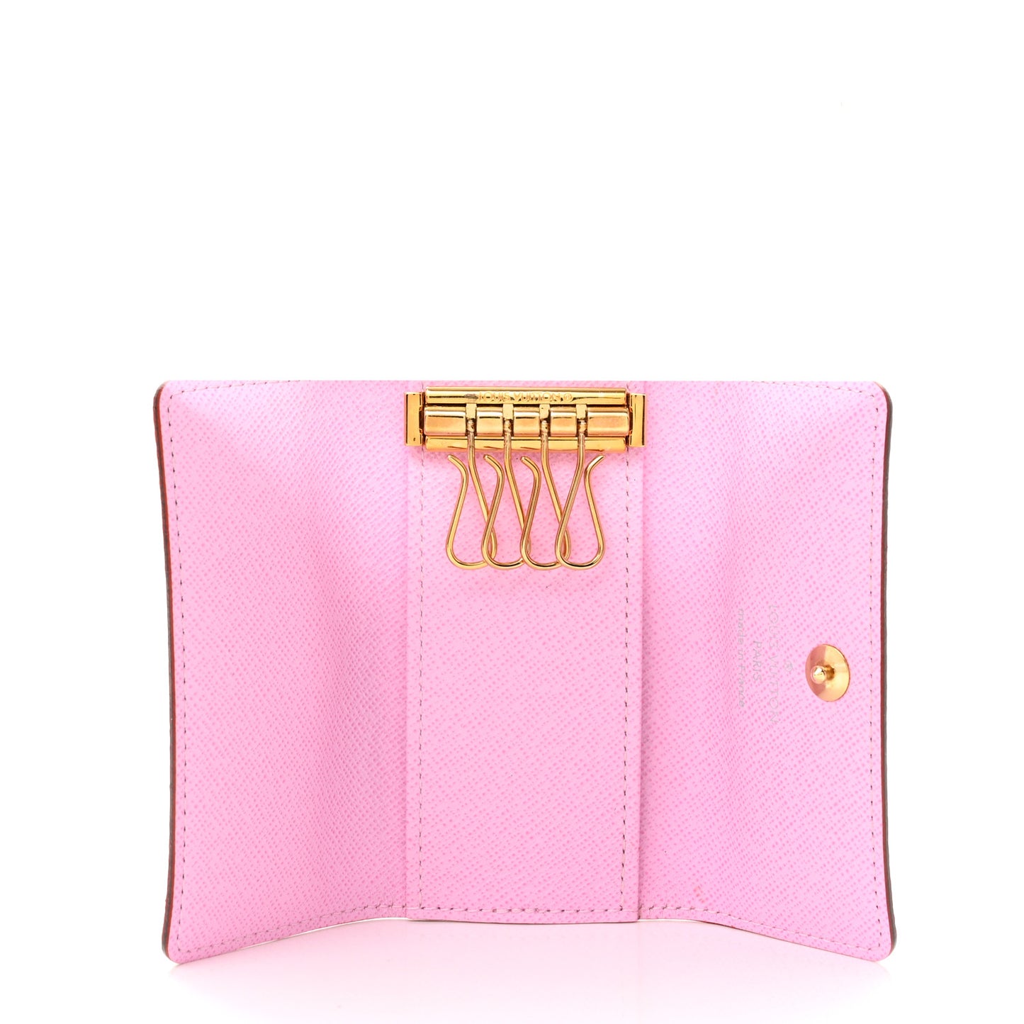 Monogram Multicolor Multicles 4 Key Holder White Litchi