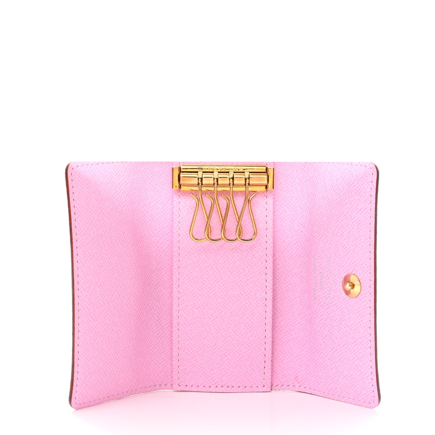 Louis Vuitton Monogram Multicolor Multicles 4 Key Holder White Litchi 5 of 8