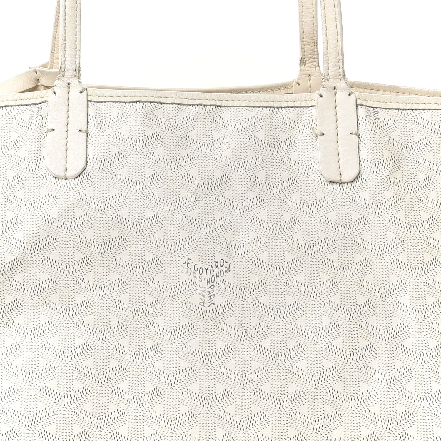 Goyard Goyardine Saint Louis PM White 8 of 12
