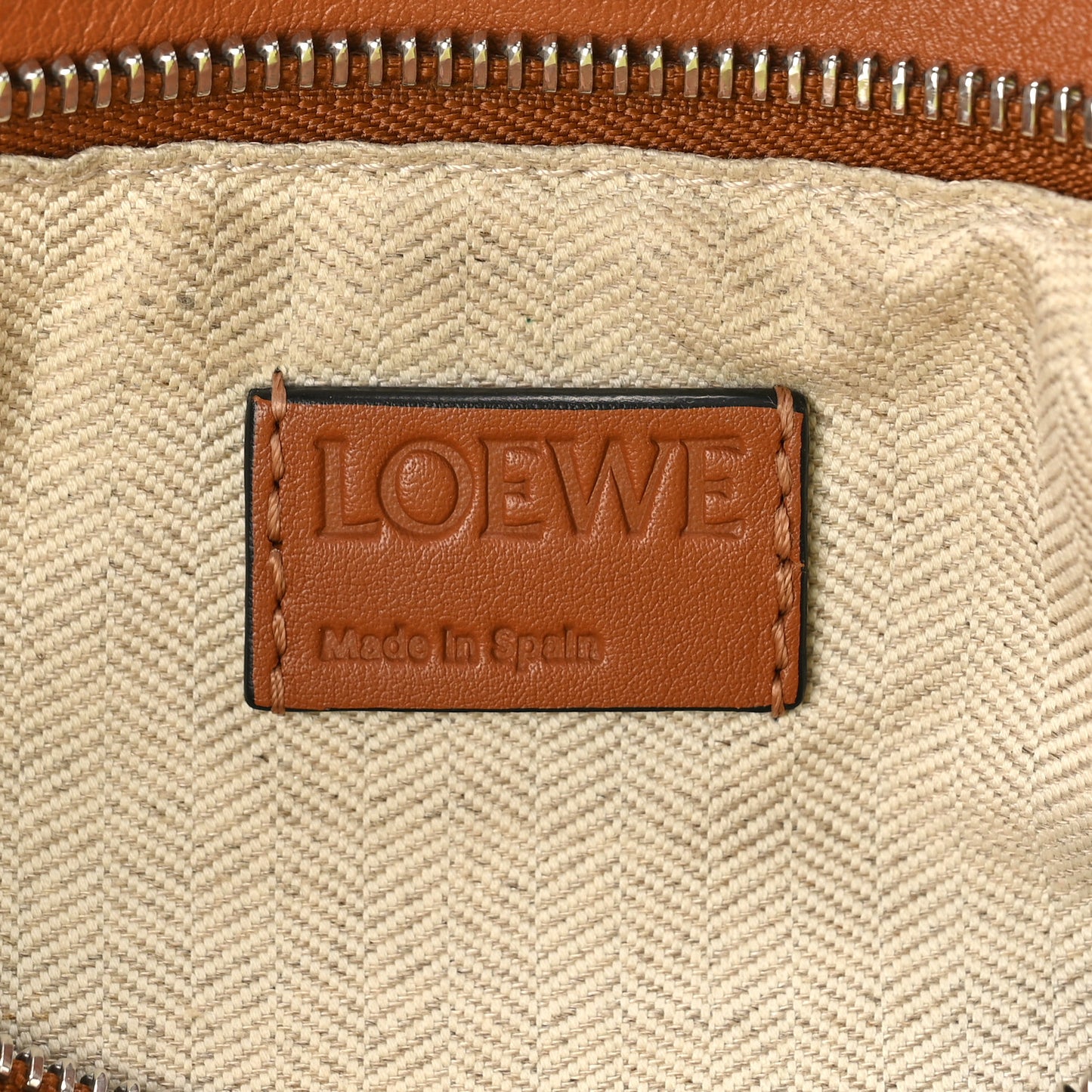 Calfskin Small Puzzle Bag Tan