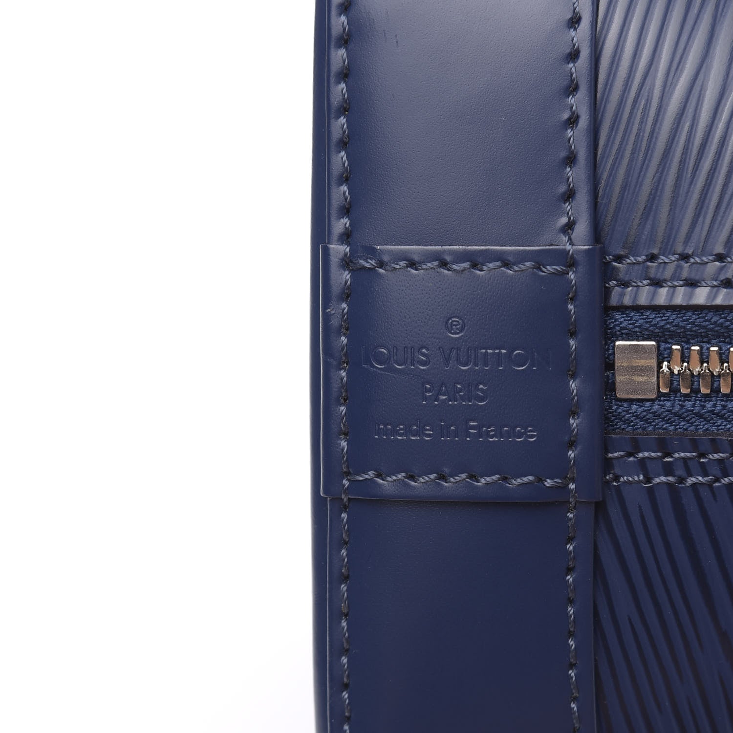 Louis Vuitton Epi Alma MM Indigo 8 of 8