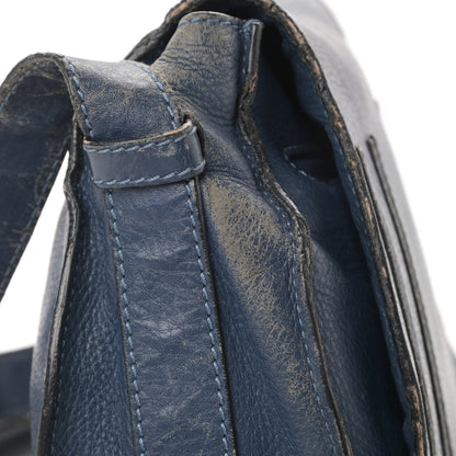 Chloe Calfskin Medium Marcie Round Crossbody Bag Navy 15 of 21