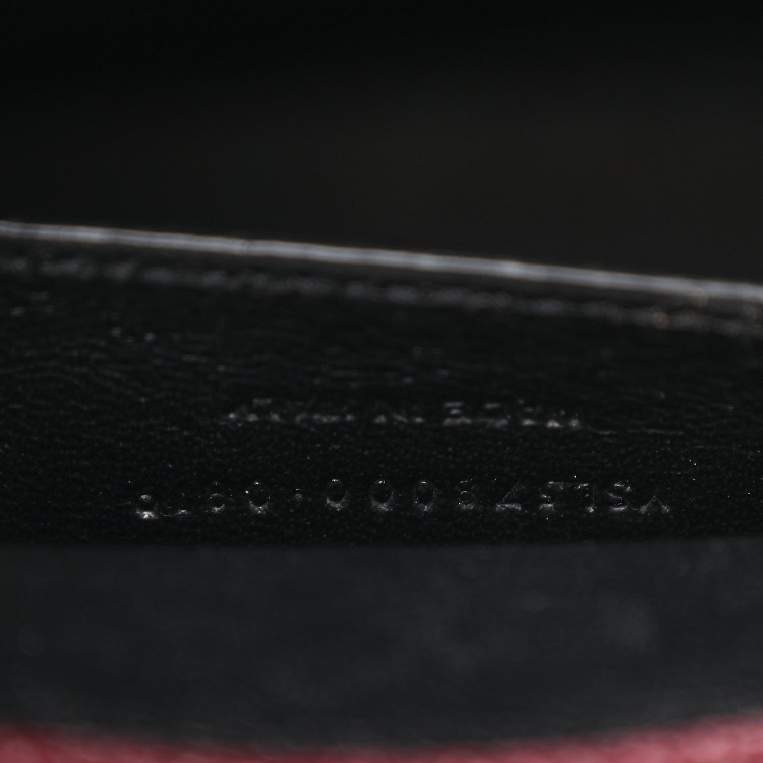 Saint Laurent Grain de Poudre Medium Classic Monogram Cassandra Top Handle Rouge Legion 8 of 12