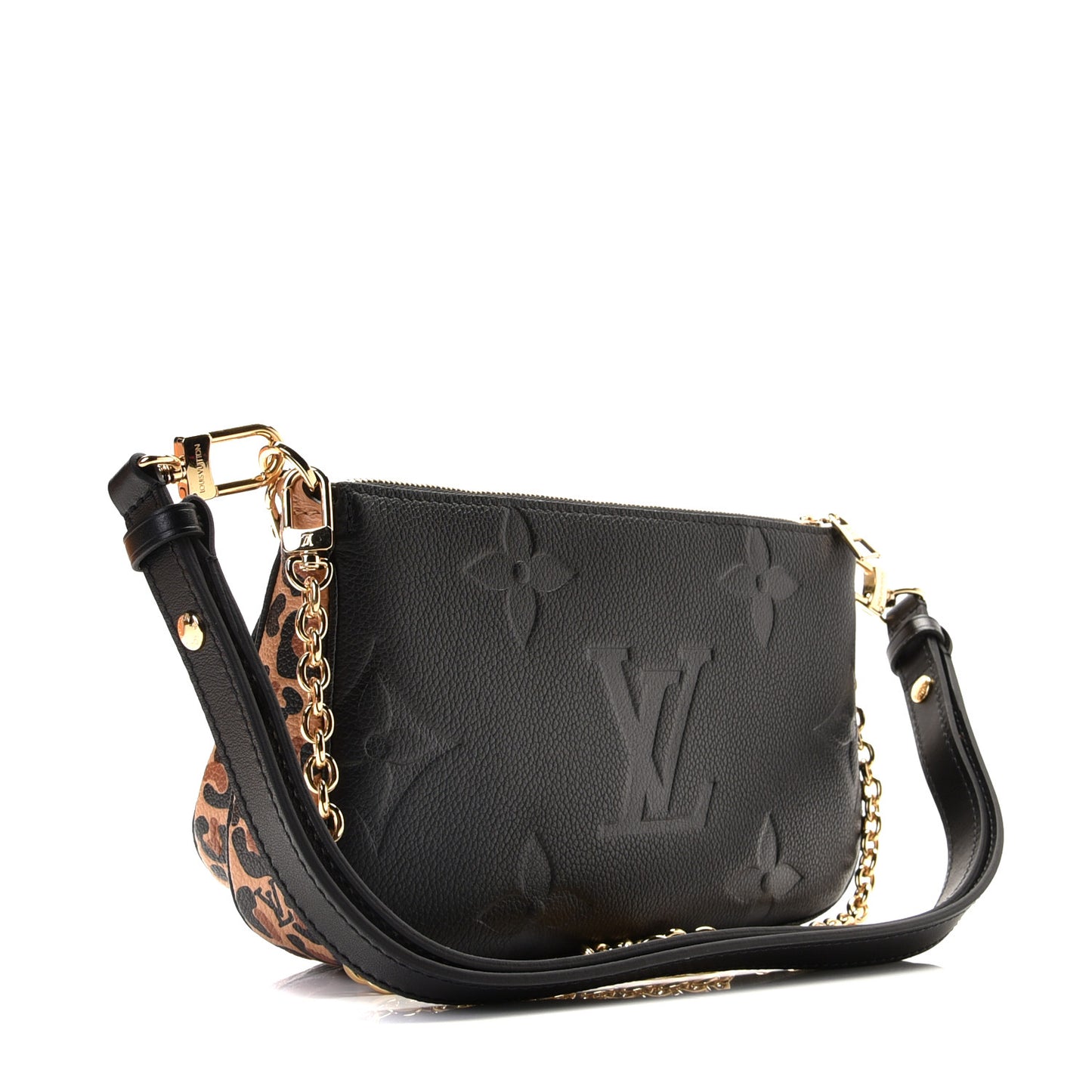 Empreinte Monogram Giant Wild At Heart Multi Pochette Accessories Black