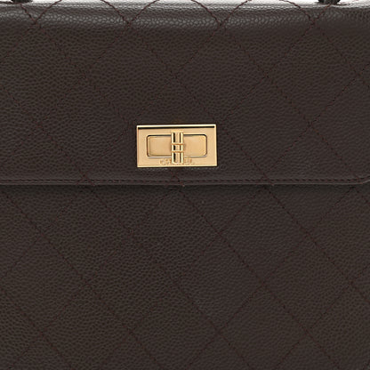 Chanel Caviar Quilted Small Kelly Flap Brown 7 of 10