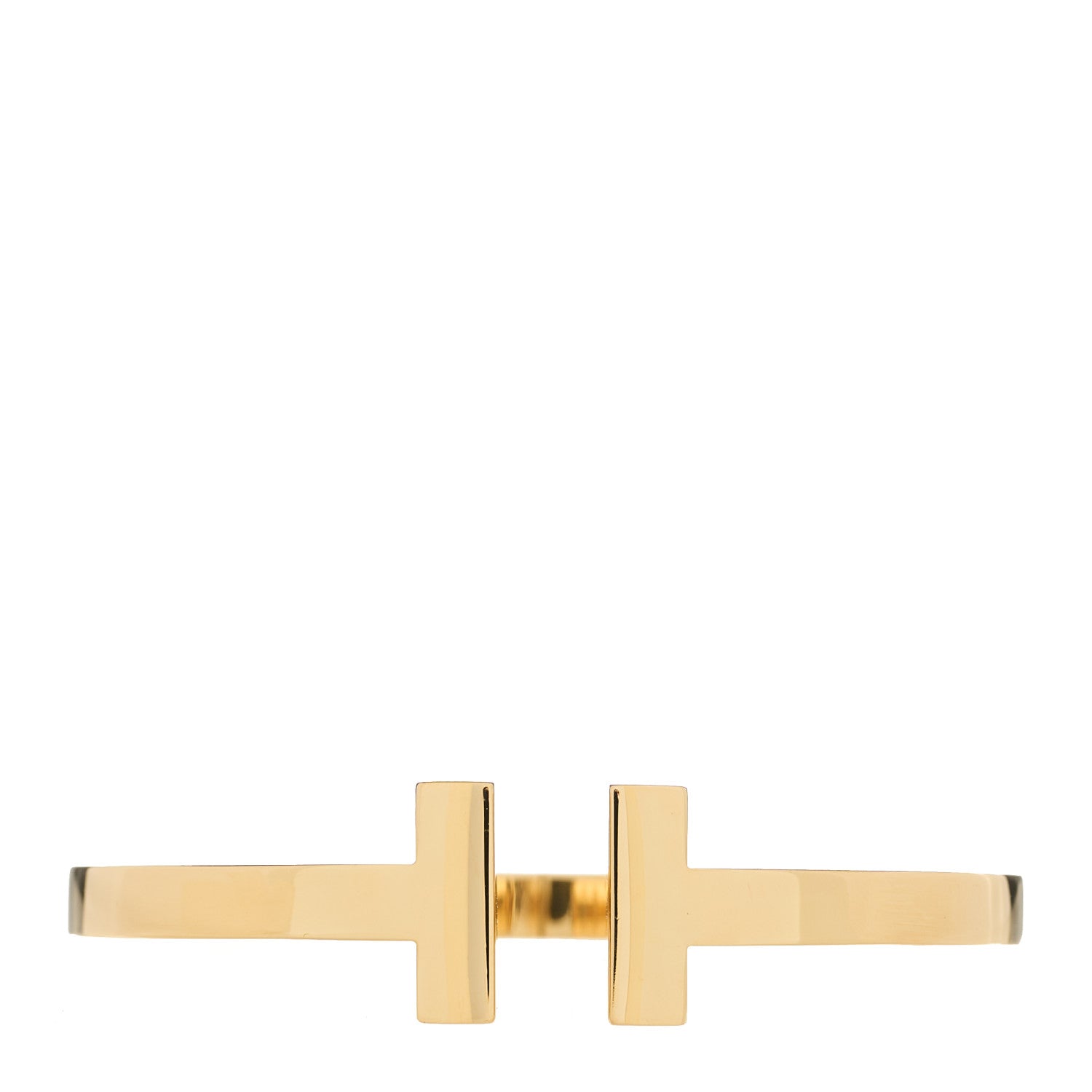 Tiffany 18K Yellow Gold T Square Bracelet 1 of 4