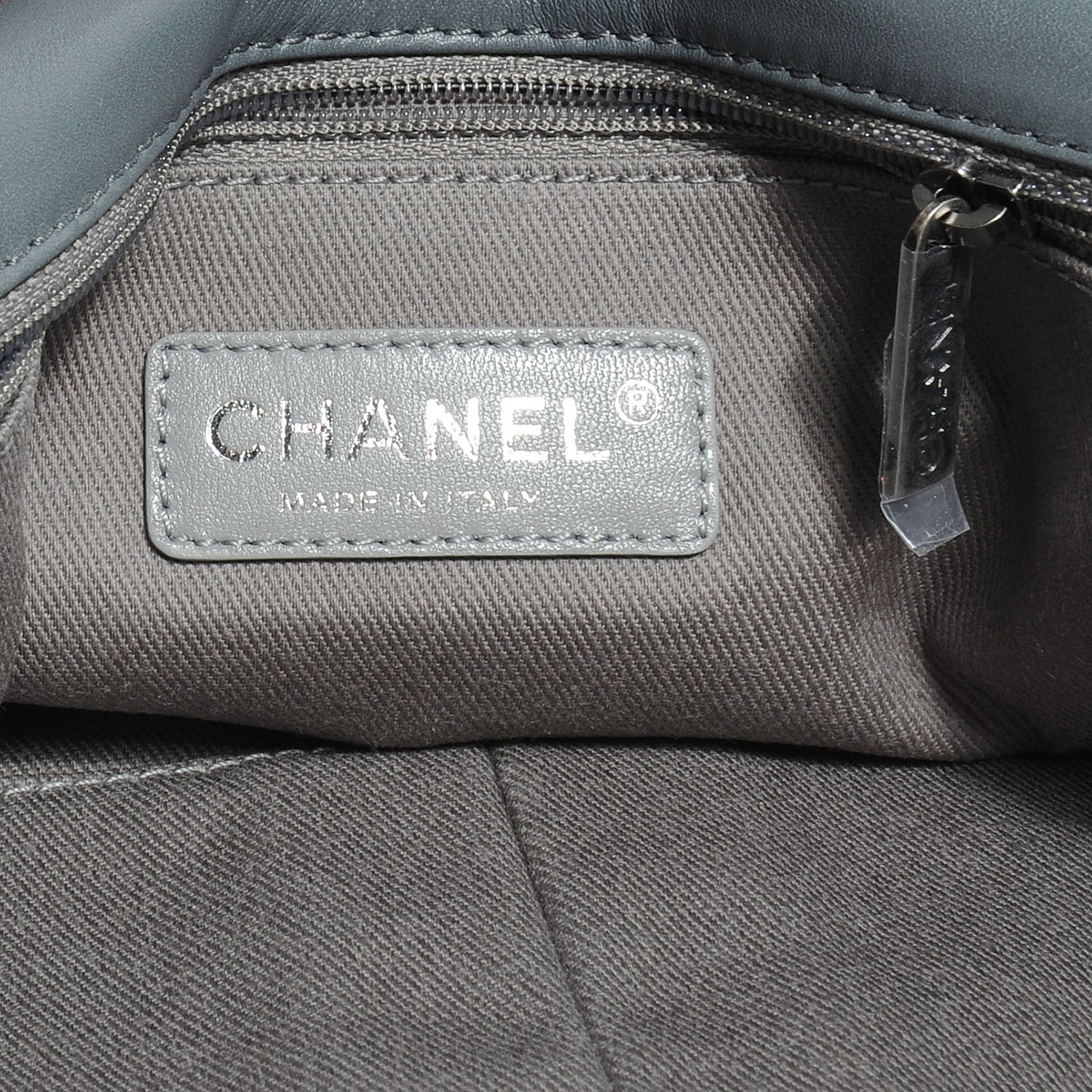Chanel Canvas Tromp L’Oeil Graffiti Oh My Boy Flap Beige 7 of 8