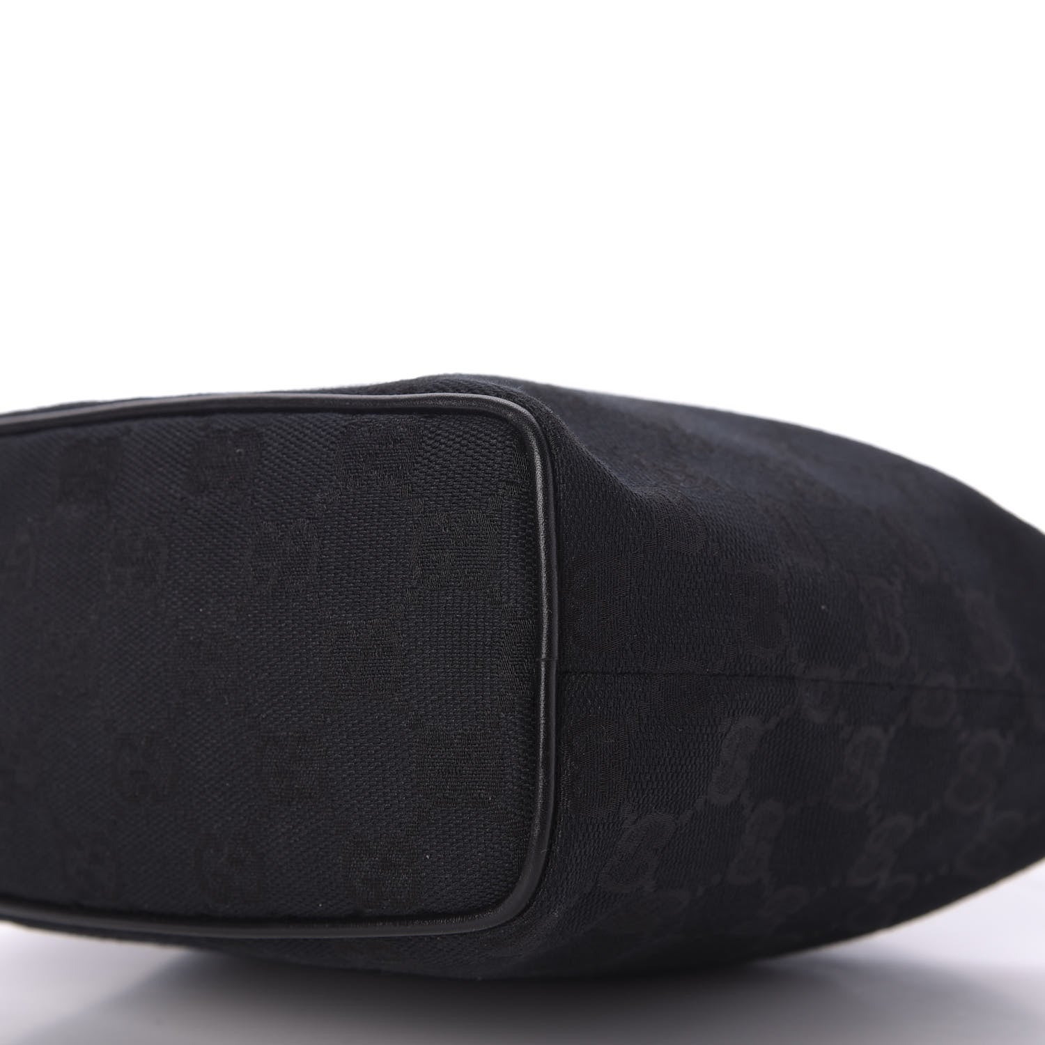 Gucci Monogram GG Pochette Shoulder Bag Black 7 of 9