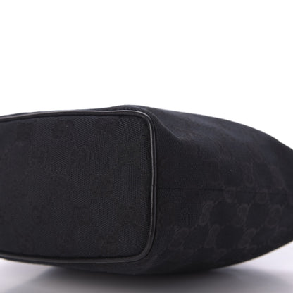 Gucci Monogram GG Pochette Shoulder Bag Black 7 of 9