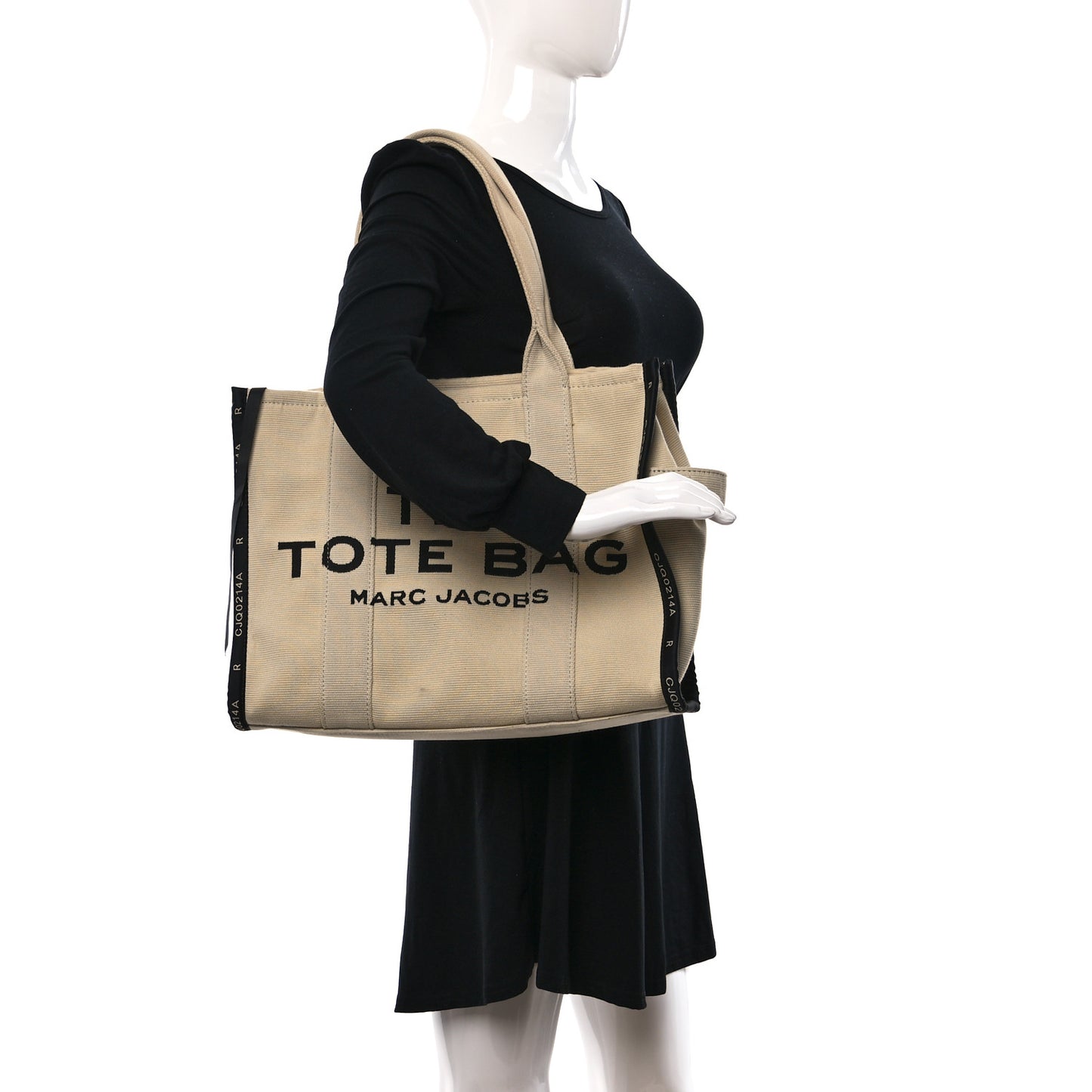 Jacquard Large The Traveler Tote Bag Warm Sand