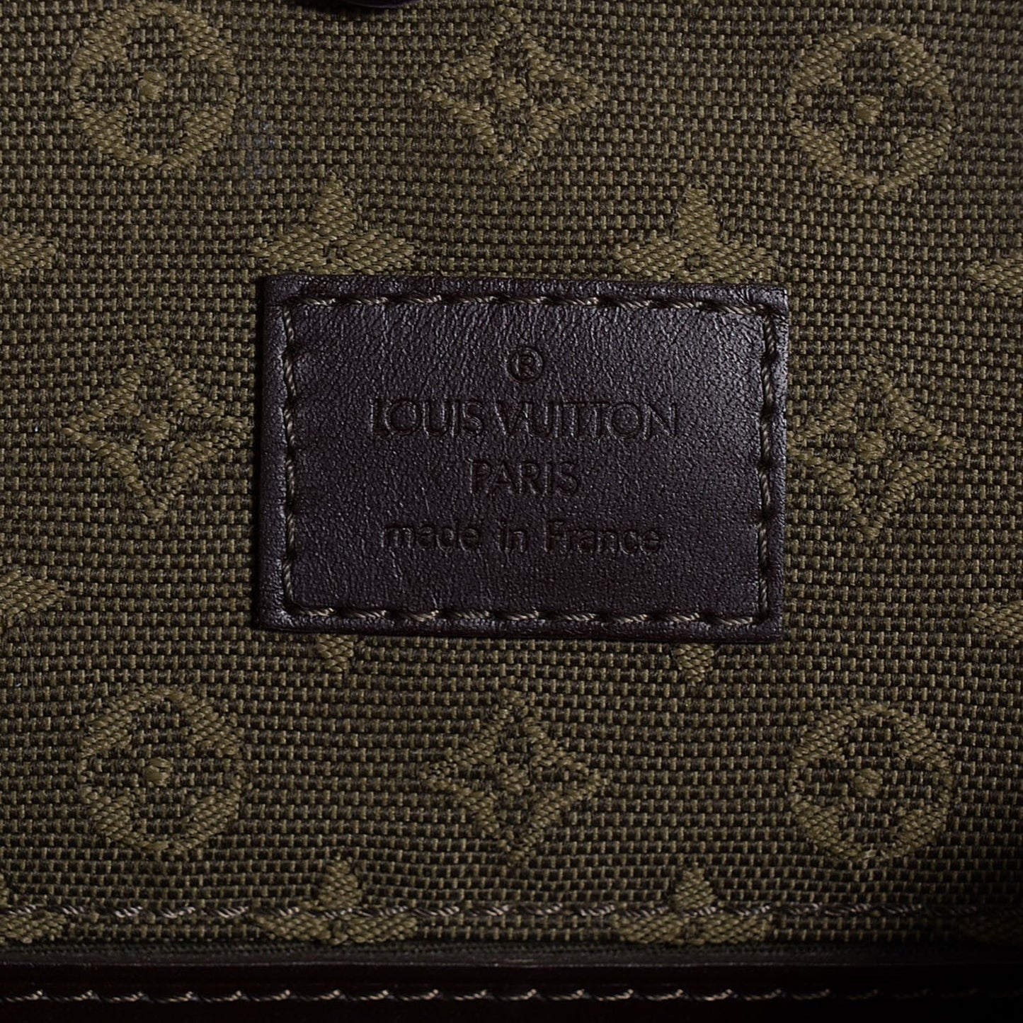 Mini Monogram Besace Mary Kate Kaki TST
