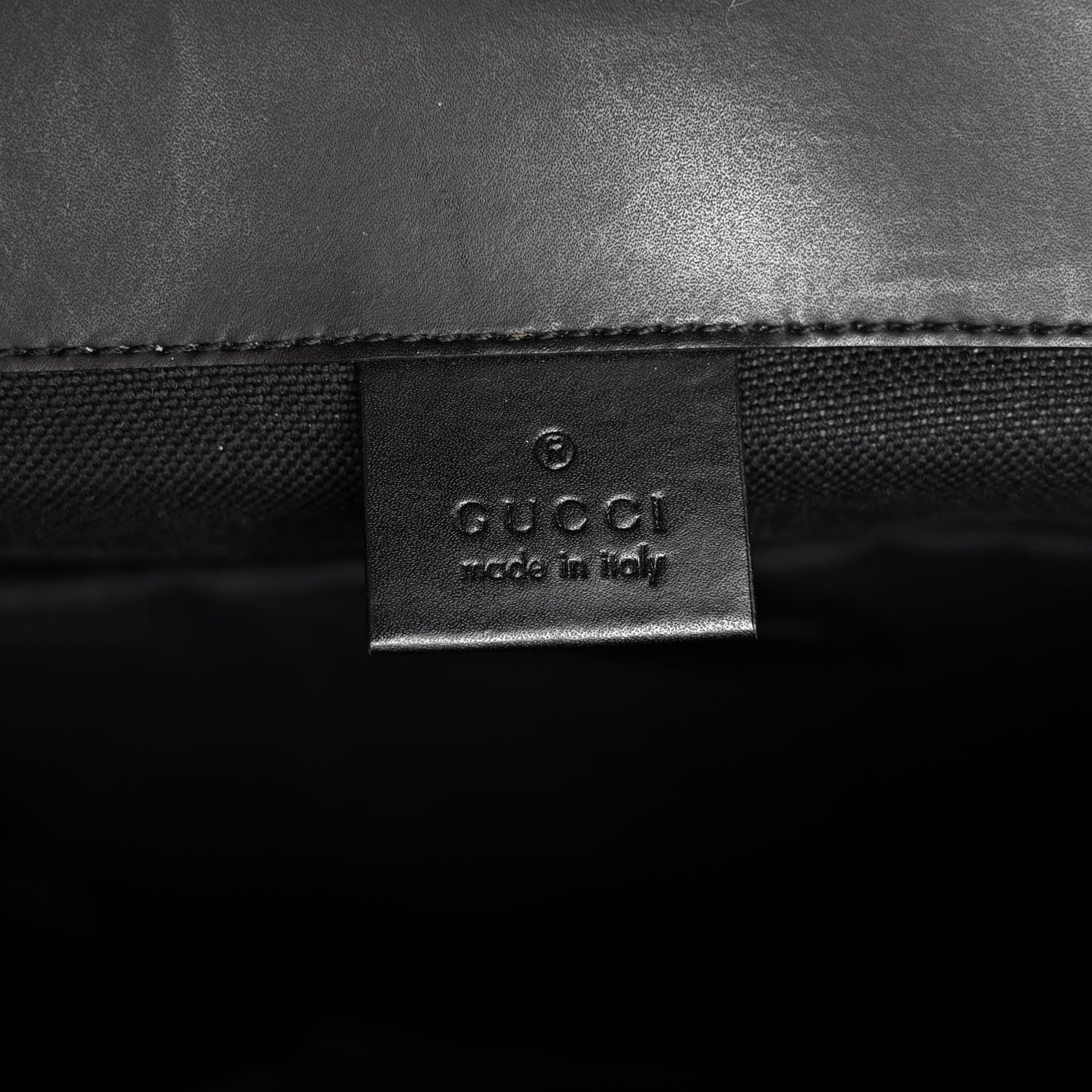 Gucci Soft GG Supreme Monogram Calfskin Web Double Buckle Backpack Black 6 of 10