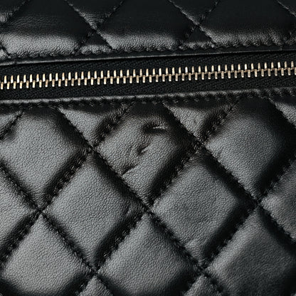 Chanel Lambskin Quilted Mini Trendy CC Wallet On Chain WOC Black 11 of 12