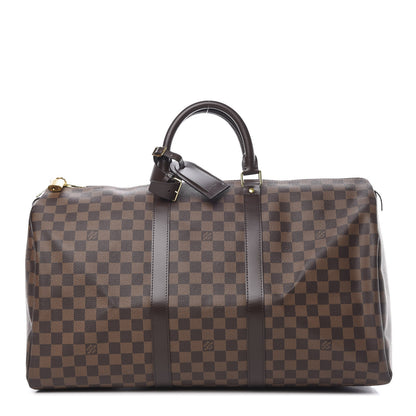 Louis Vuitton Damier Ebene Keepall 50 1 of 12