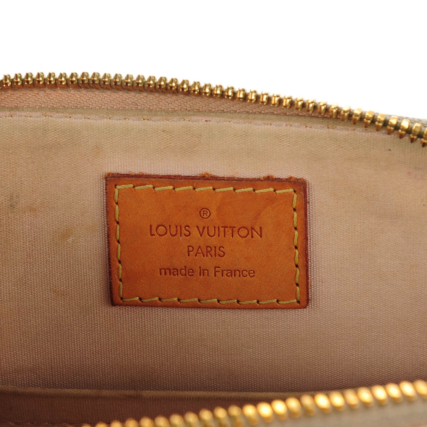 Louis Vuitton Vernis Alma BB Noisette 6 of 7