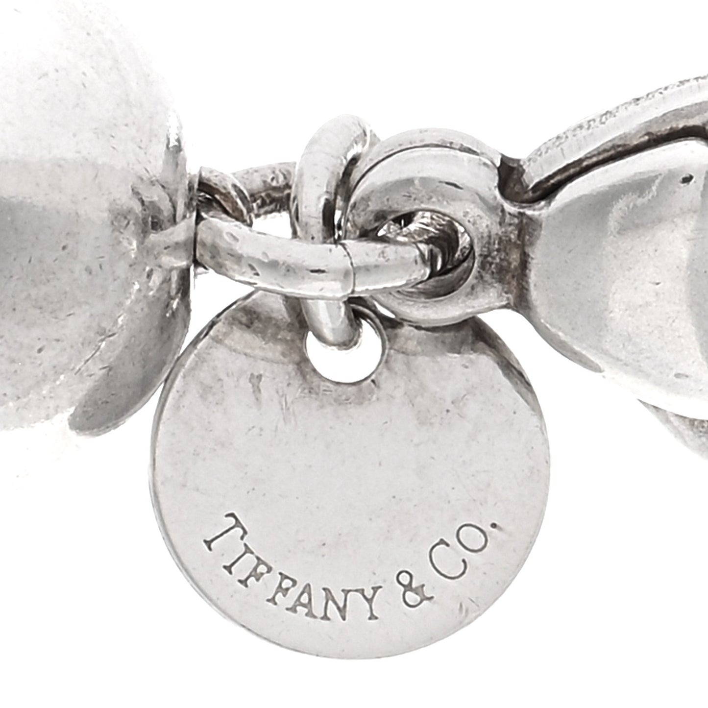 Sterling Silver 10mm Hardwear Ball Necklace