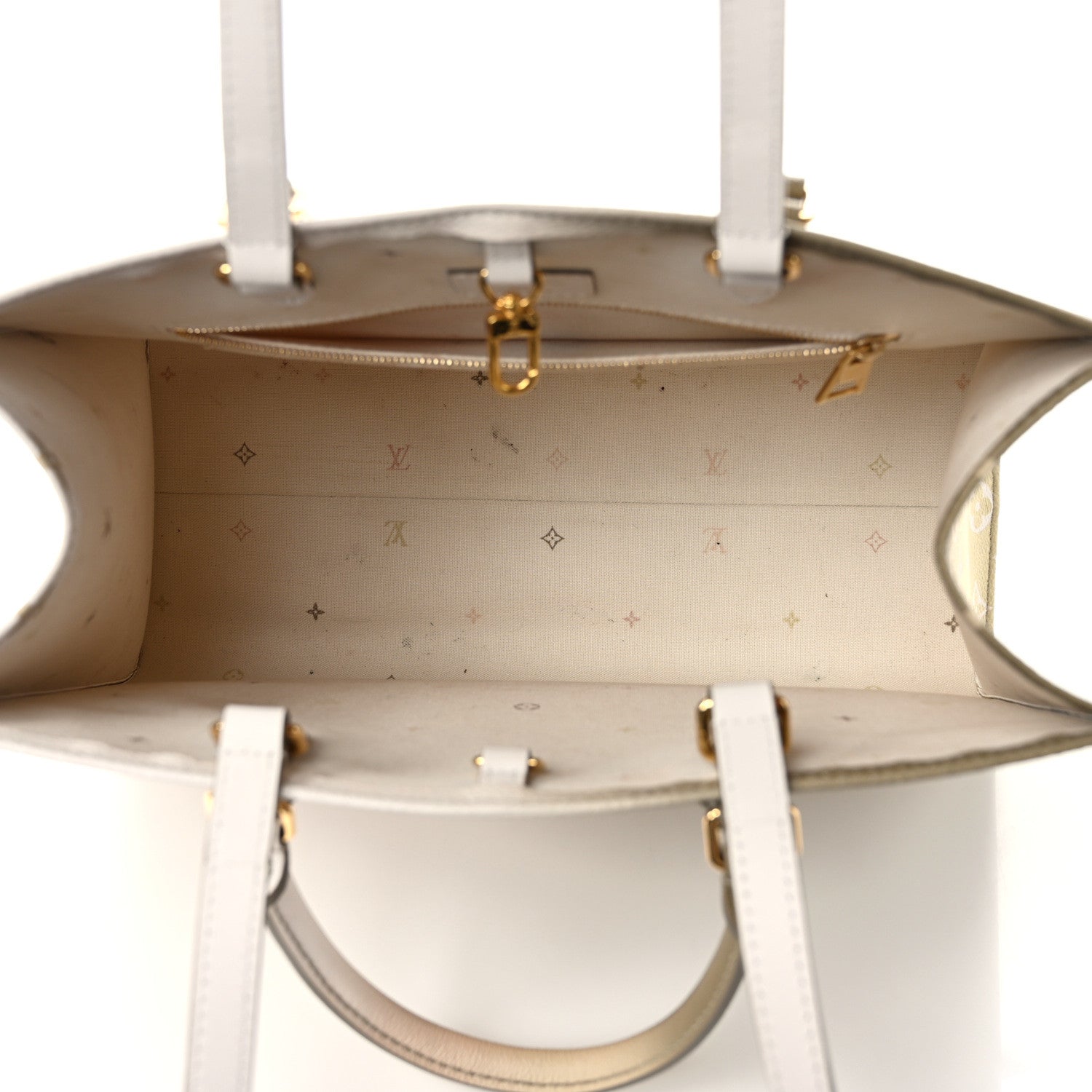 Louis Vuitton Monogram Giant Spring In The City Onthego MM Sunset Kaki 4 of 9