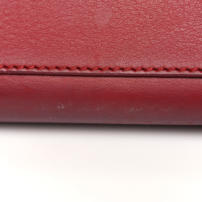Celine Baby Grained Calfskin Medium Phantom Luggage Carmin 19 of 20