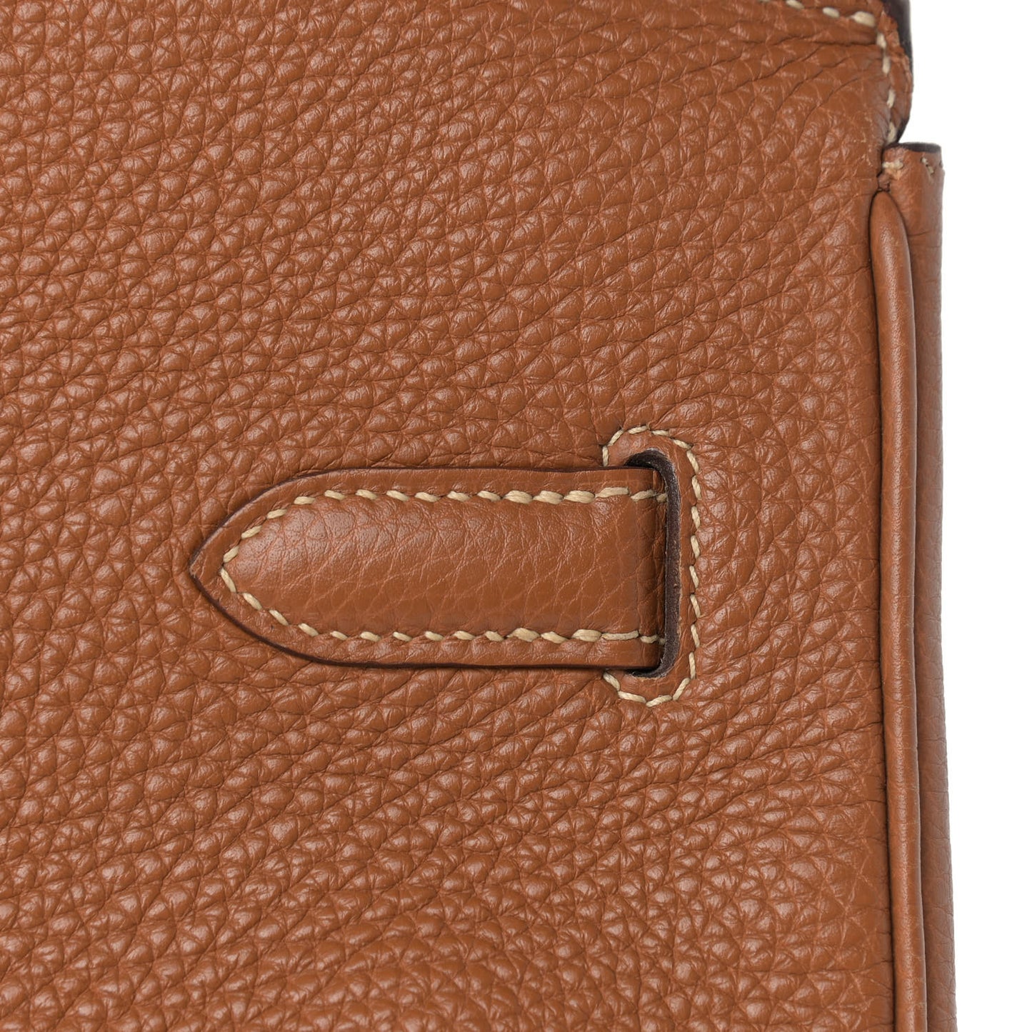 Taurillon Clemence Birkin 35 Gold
