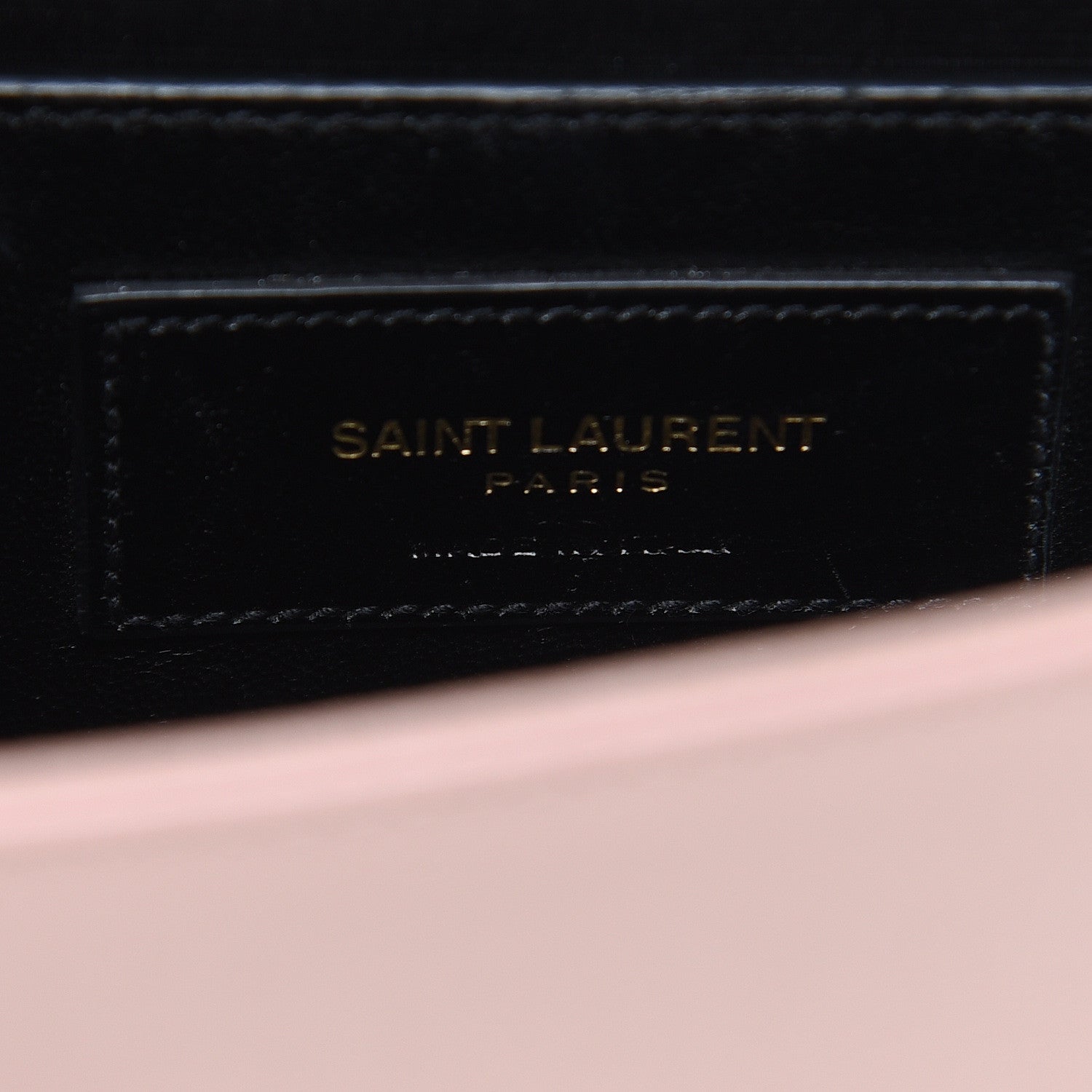 Saint Laurent Grain De Poudre Small Monogram Kate Satchel Pale Blush 7 of 12