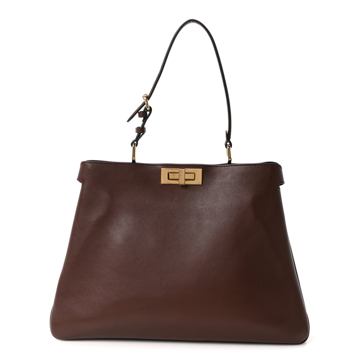 Vitello Large Soft Peekaboo Brown