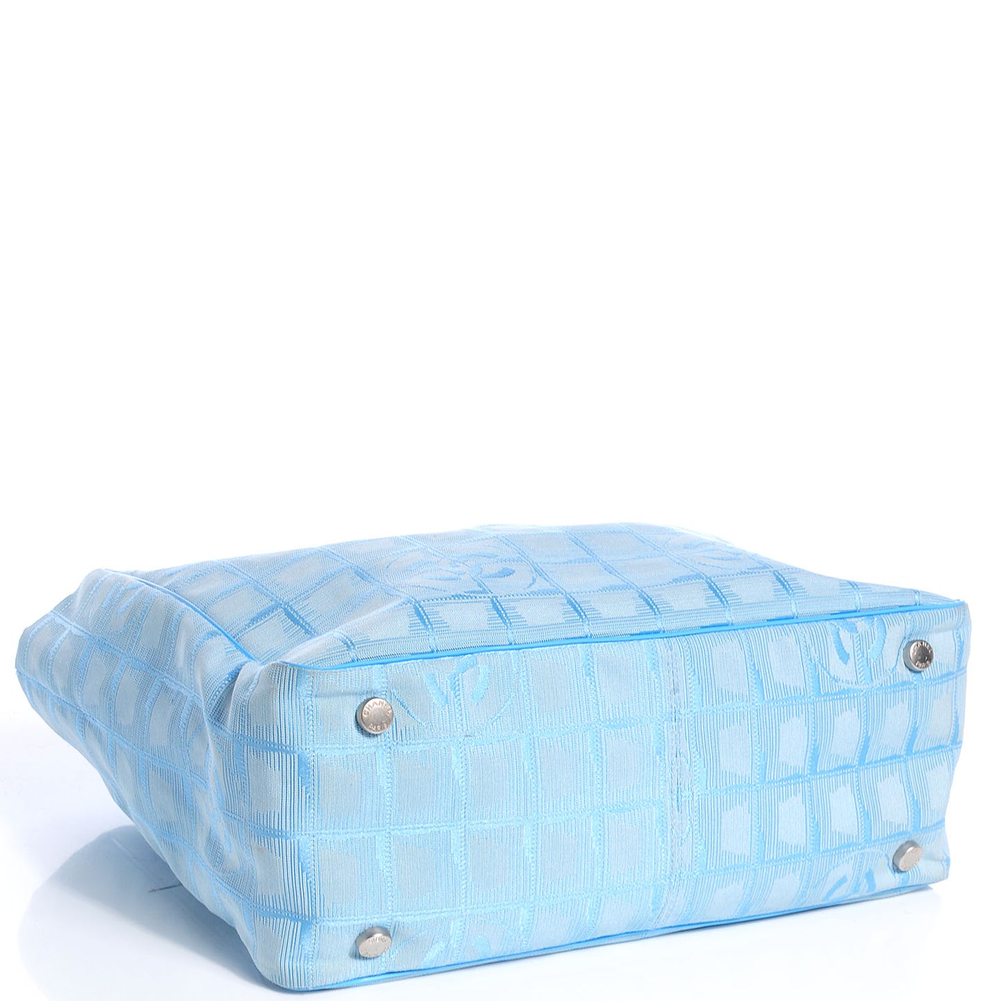 Nylon Travel Tote Blue