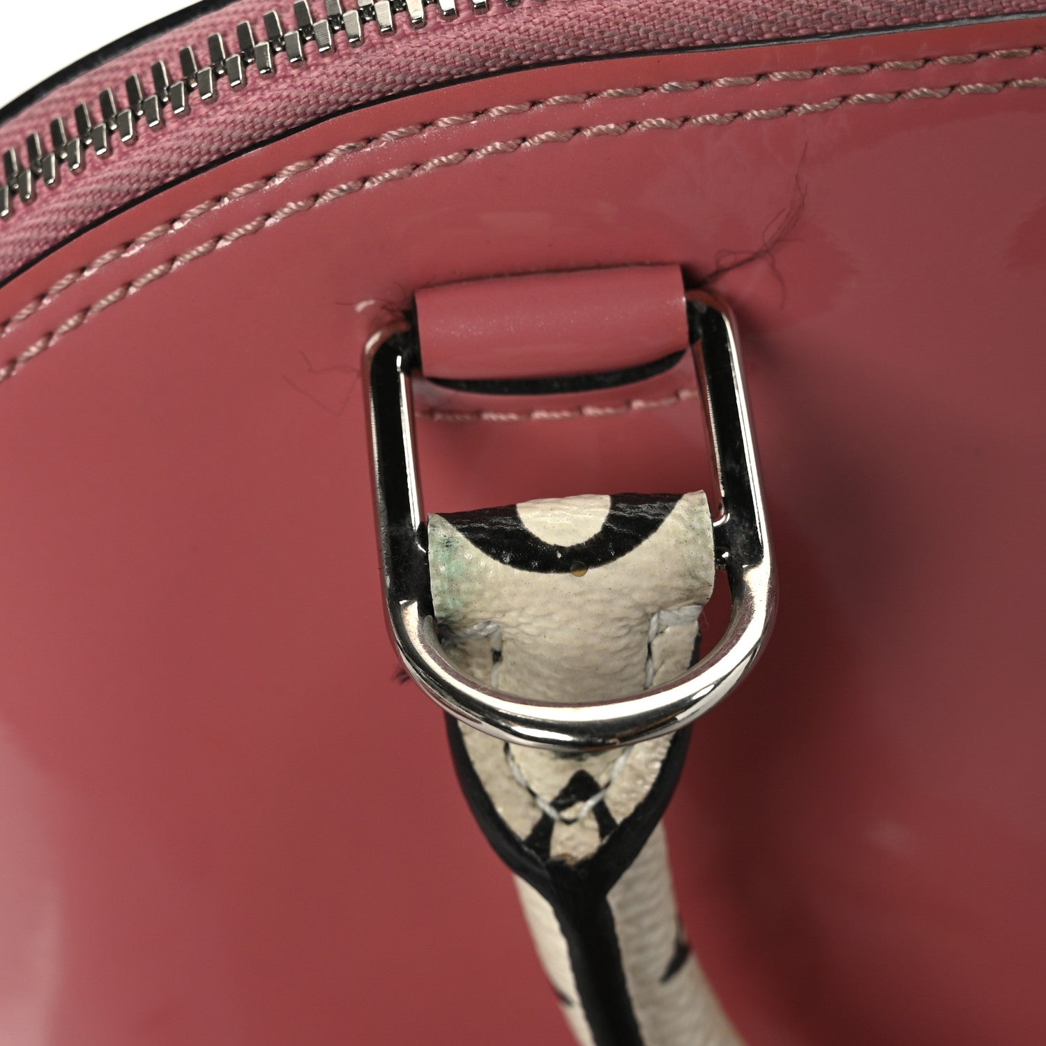 Louis Vuitton Patent Monogram Alma BB Rose Blush 12 of 12
