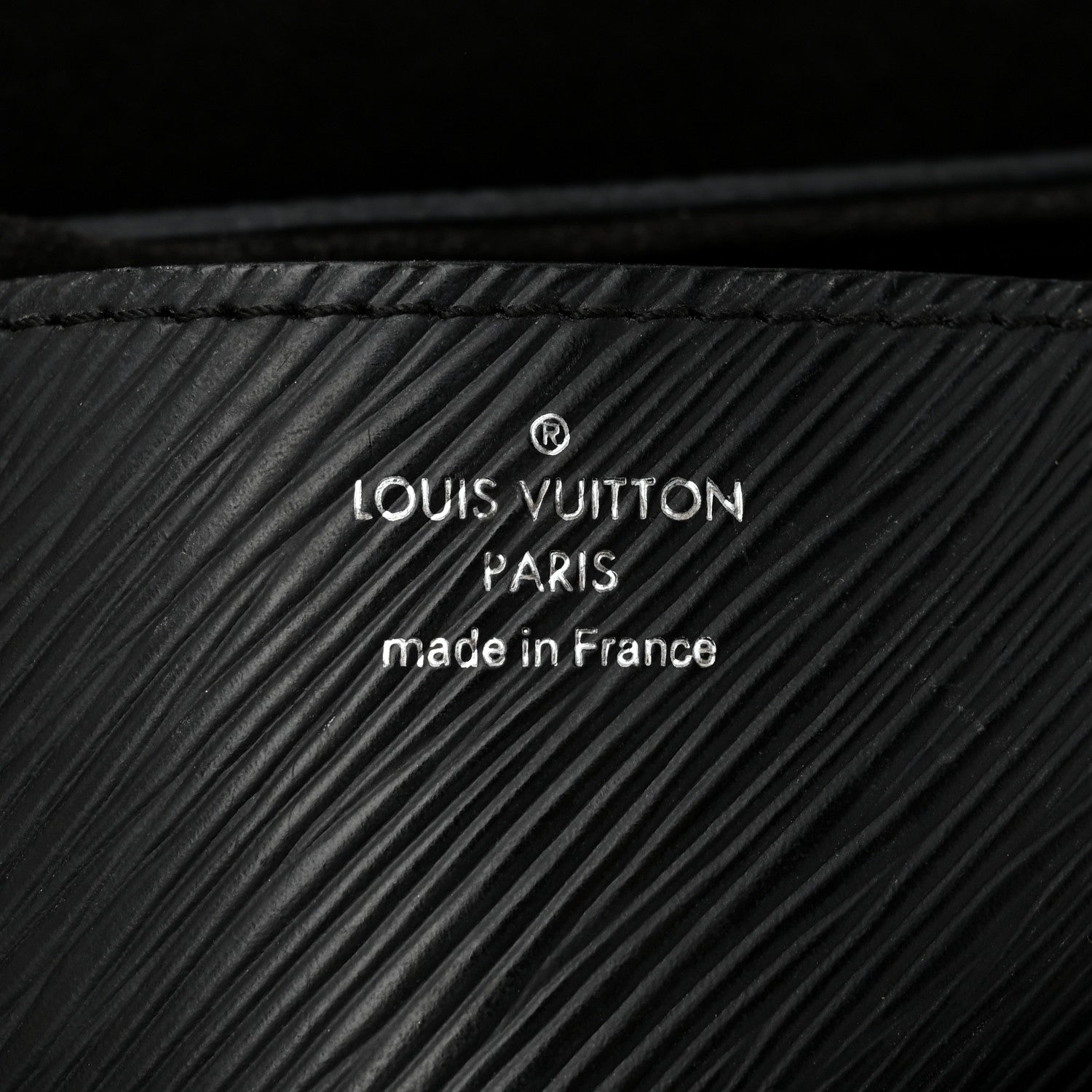 Louis Vuitton Epi Twist Shoulder Bag GM Black 7 of 11