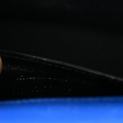 Saint Laurent Grain De Poudre Small Classic Monogram Kate Satchel Royal Blue 7 of 12
