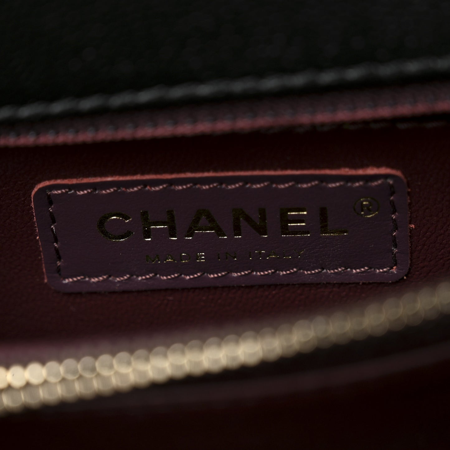 Caviar Quilted Small Coco Handle Flap Black