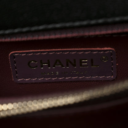 Chanel Caviar Quilted Small Coco Handle Flap Black 6 of 10