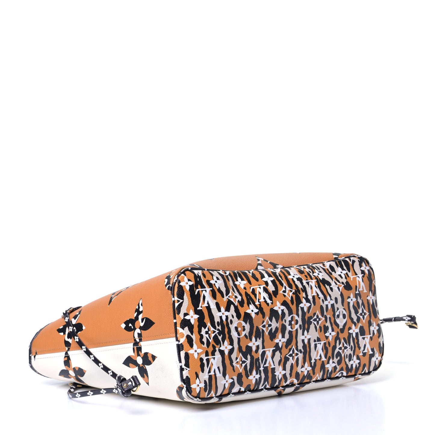 Monogram Giant Jungle Neverfull MM Ivory