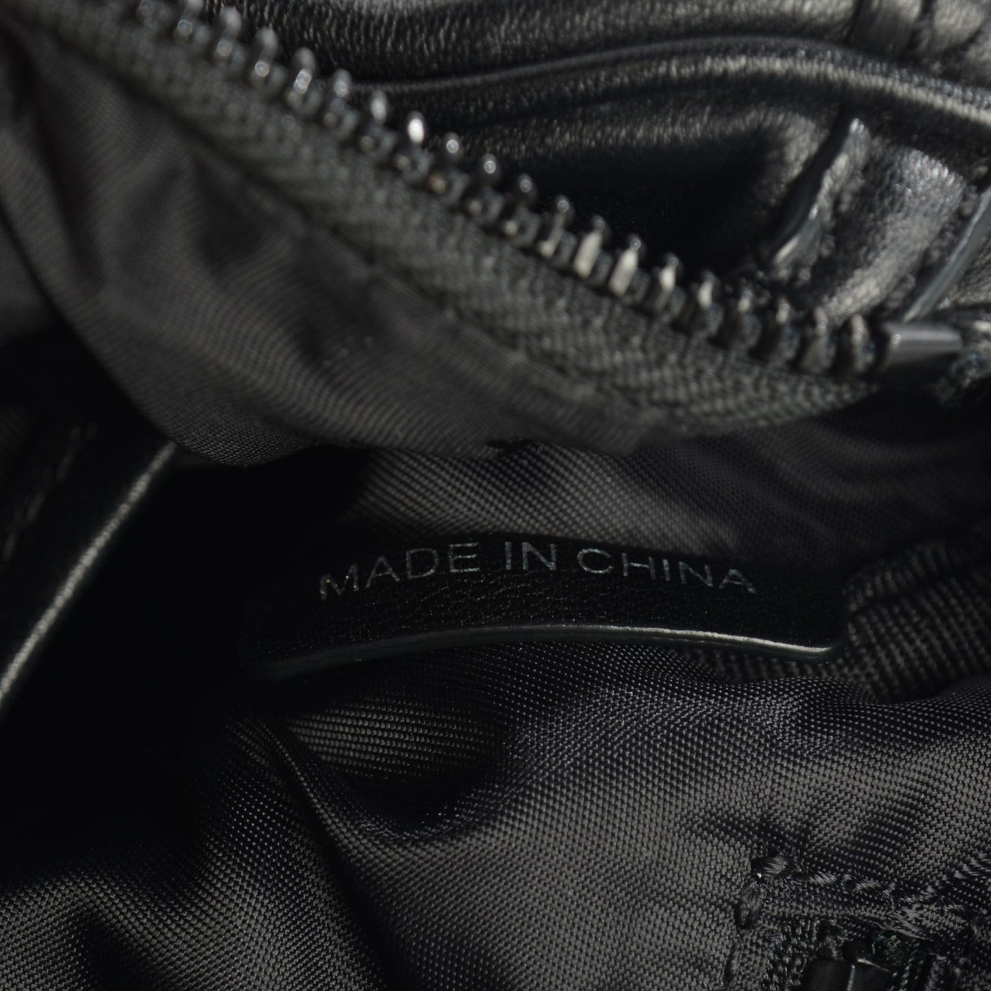 Calfskin Mega Stud Chester Bowling Bag Black