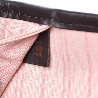 Louis Vuitton Damier Ebene Neo Neverfull MM Rose Ballerine 8 of 10