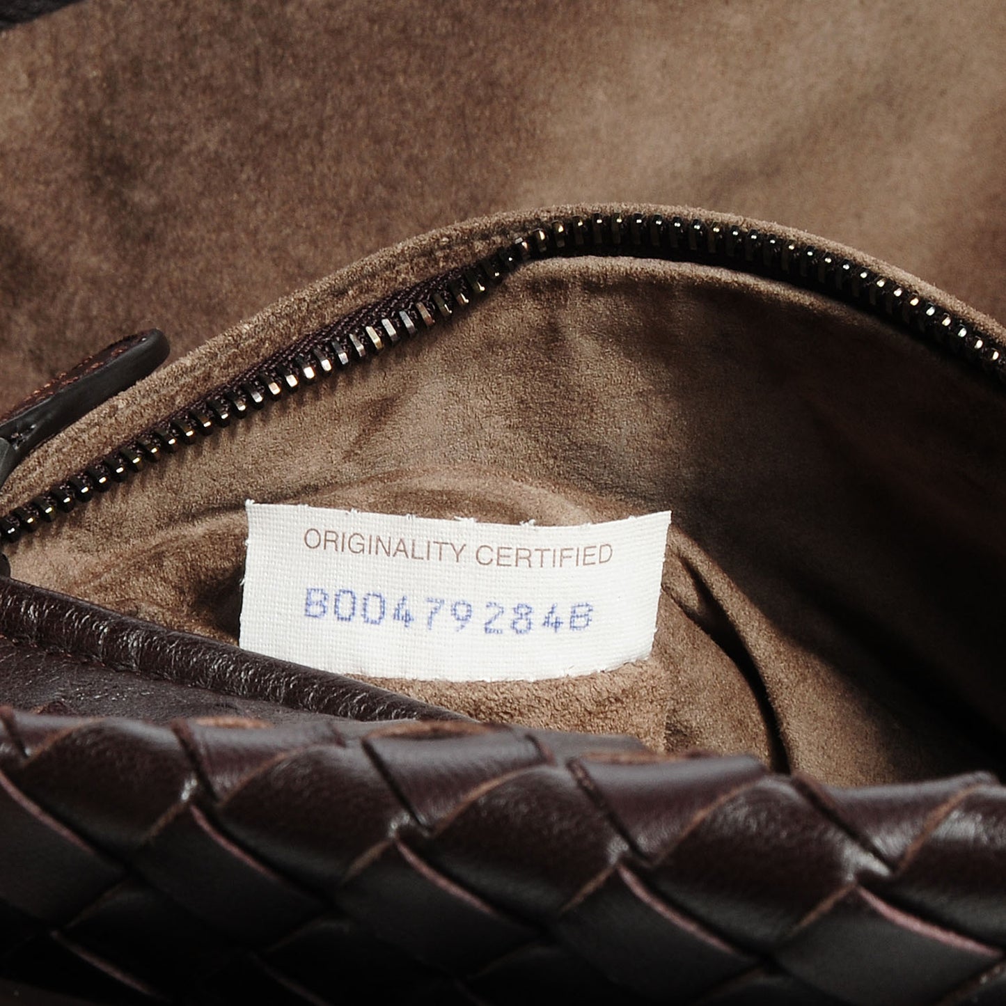 Nappa Intrecciato Seamless Tote Ebano