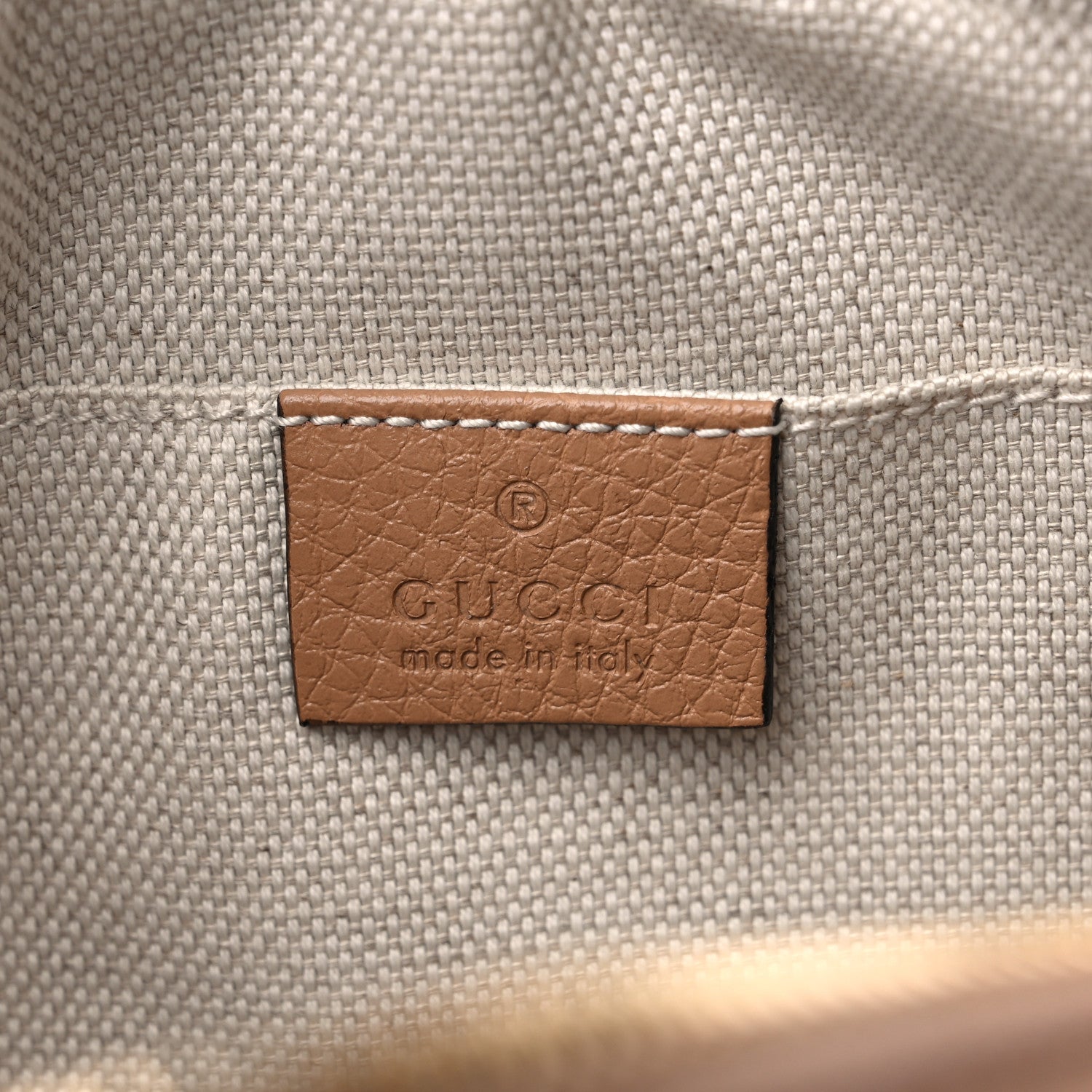 Gucci Pebbled Calfskin Small Soho Disco Bag Camelia 6 of 9
