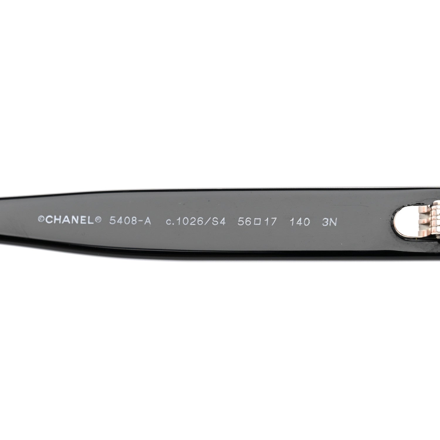 Chanel Acetate Square Sunglasses 5408-A Black 5 of 9