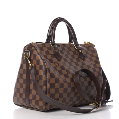 Louis Vuitton Damier Ebene Speedy Bandouliere 30 2 of 9