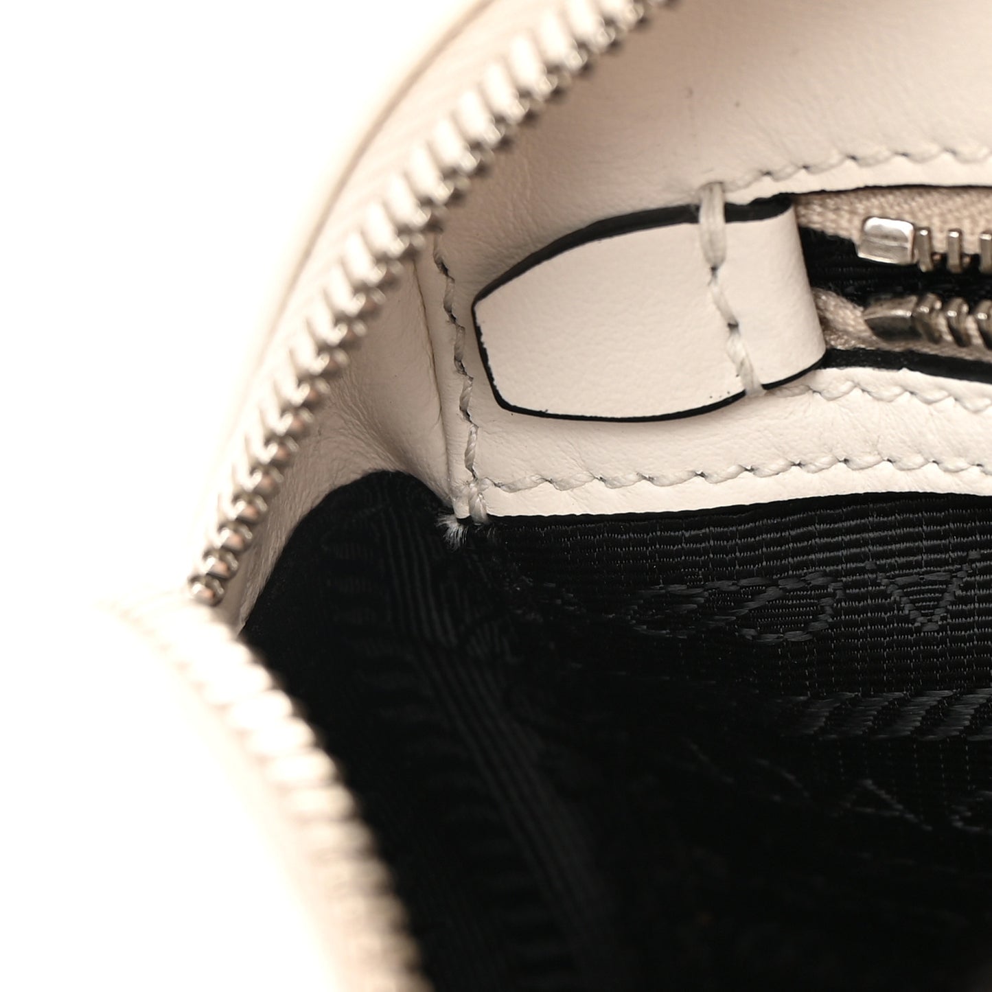 City Calf Monkey Print Camera Bag White Papaya