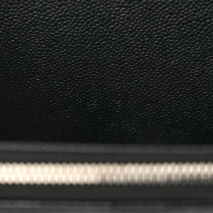Chanel Caviar Quilted Phone Holder Wallet on Removable Chain Black 13 of 15