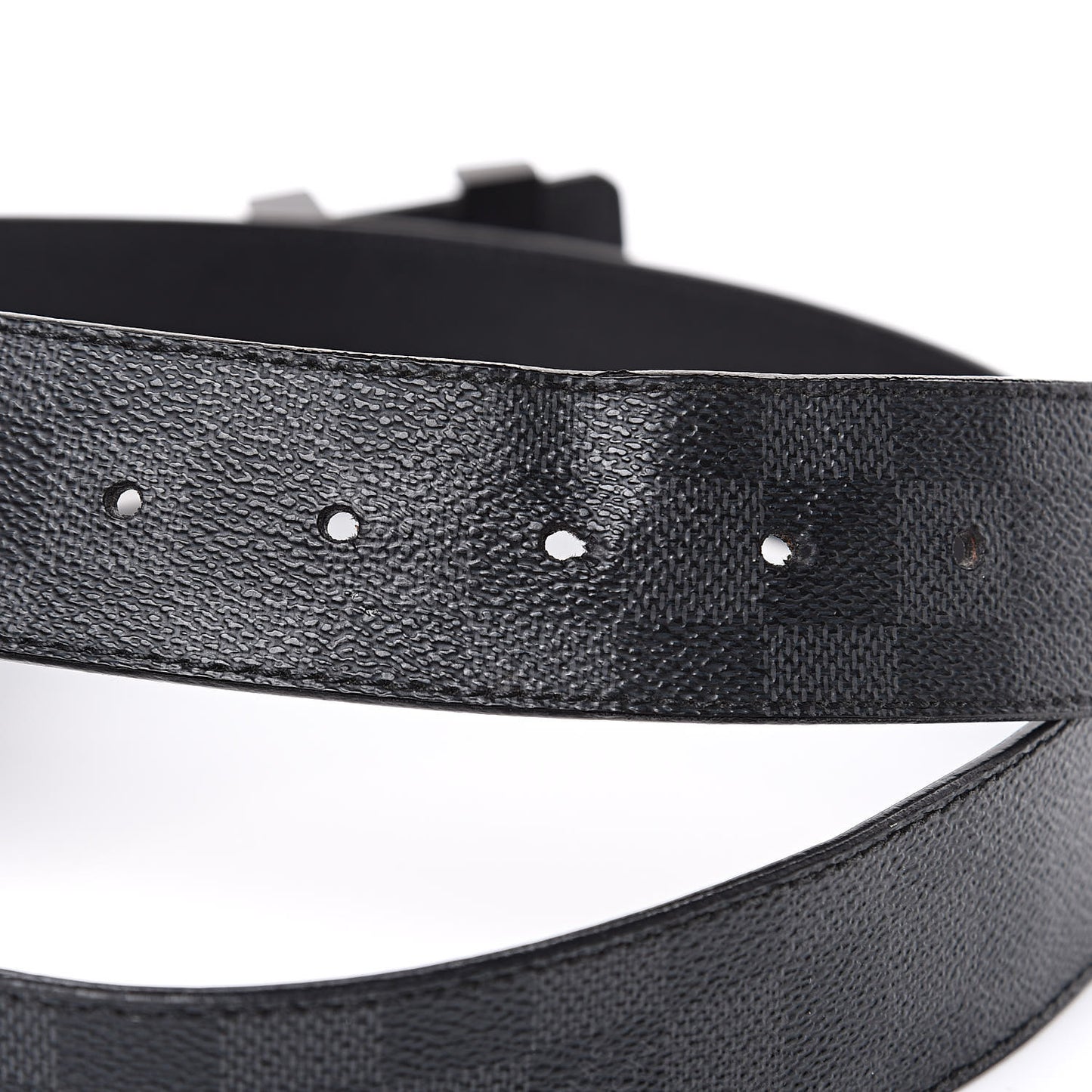 Damier Graphite LV Initiales Belt 100 40