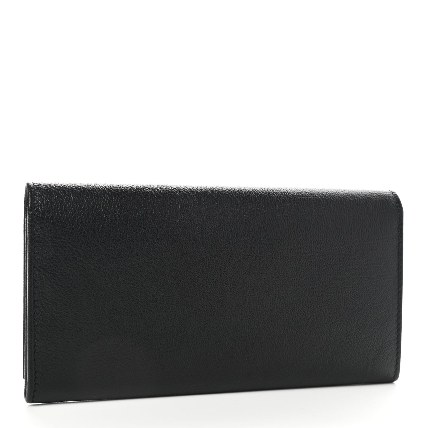 Chevre Belle De Jour Flap Wallet Black